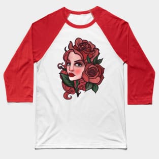 rose Baseball T-Shirt